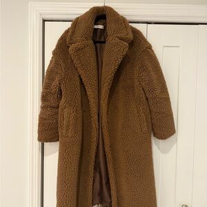 Mango Tan Teddy Jacket